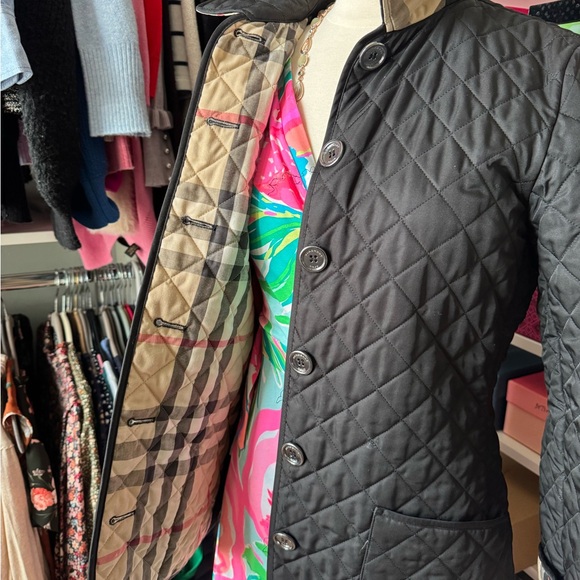 Burberry Brit “Cavalry” Diamond-Quilted Jacket - Picture 2 of 9